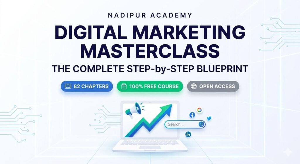Free Digital Marketing Course 82 Chapters - nadipur.com