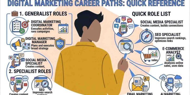 Digital Marketing Career Paths Overview